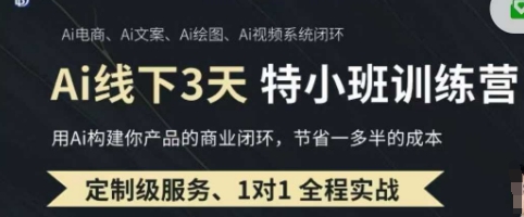 AI实操培训第20-21期线下,0基础保姆级教程,3月最新整理,企业获客、降本增效、打造超级个体-小y轻创